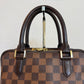 Pre-owned Authentic Louis Vuitton Brera Damier Ebene Handbag