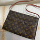 Pre-owned Authentic Louis Vuitton Bordeaux 27 2-Way Clutch / Shoulder Bag