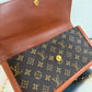 Pre-owned Authentic Louis Vuitton Monogram Dame Clutch Handbag