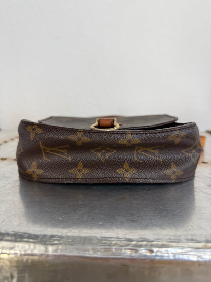 Pre-owned Authentic Louis Vuitton Saint Cloud PM Monogram Crossbody Bag
