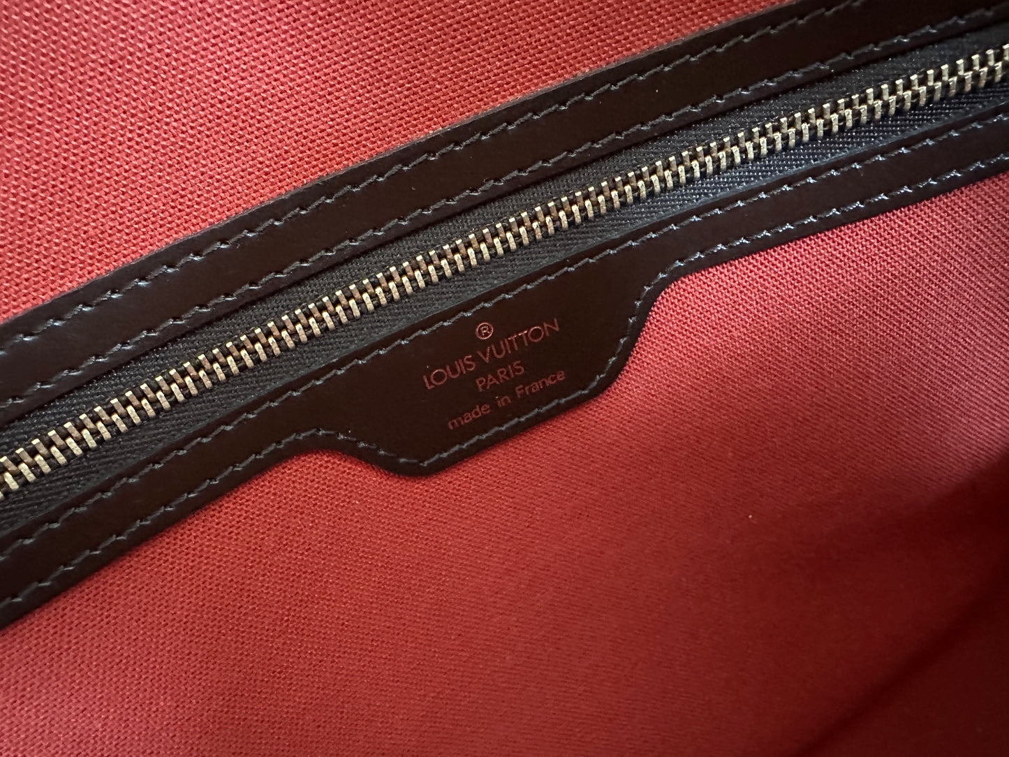 Pre-owned Authentic Louis Vuitton Nolita Damier Ebene Handbag