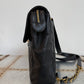 Pre-owned Authentic Chanel Vintage Caviar Square Backpack