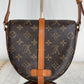 Pre-owned Authentic Louis Vuitton Chantilly PM Monogram Crossbody Bag