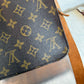 Pre-owned Louis Vuitton Cartouchiere MM Monogram Shoulder / Crossbody Bag