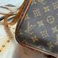 Pre-owned Louis Vuitton Cartouchiere MM Monogram Shoulder / Crossbody Bag
