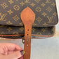 Pre-owned Louis Vuitton Cartouchiere MM Monogram Shoulder / Crossbody Bag