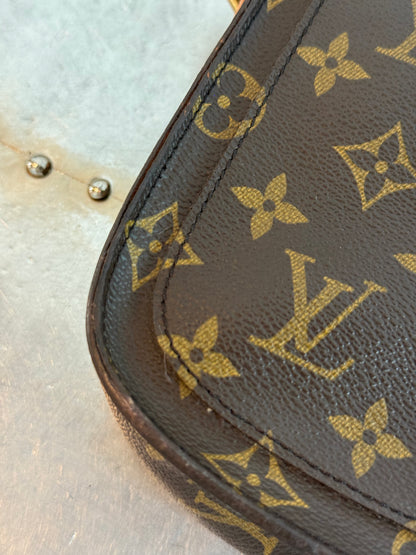 Pre-owned Authentic Louis Vuitton Saint Cloud PM Monogram Shoulder / Crossbody Bag