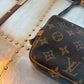 Pre-owned Authentic Louis Vuitton Marly Bandouliere Monogram Crossbody Bag