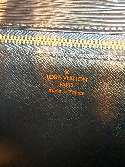 Pre-owned Authentic Louis Vuitton Monceau 28 Epi Black Shoulder / Crossbody Bag