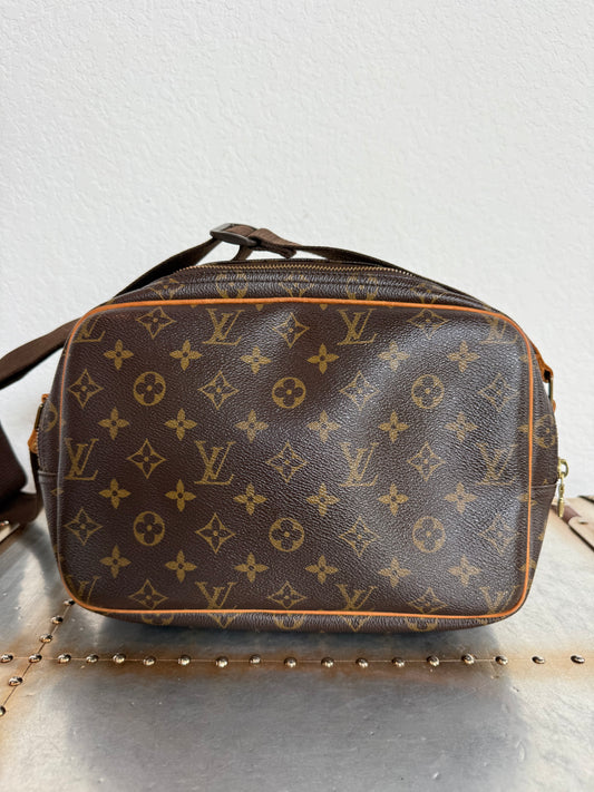 Pre-owned Authentic Louis Vuitton Reporter PM Monogram Shoulder / Crossbody Bag