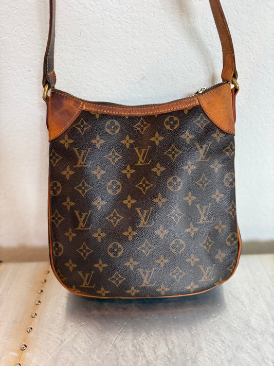 Pre-owned Authentic Louis Vuitton Odeon PM Monogram Shoulder / Crossbody Bag
