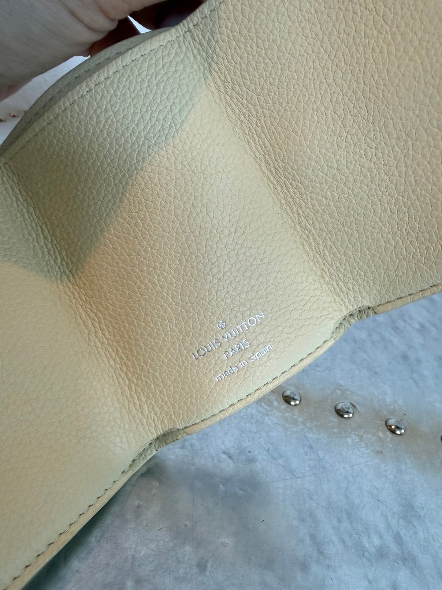 Pre-owned Authentic Louis Vuitton Lockmini Wallet