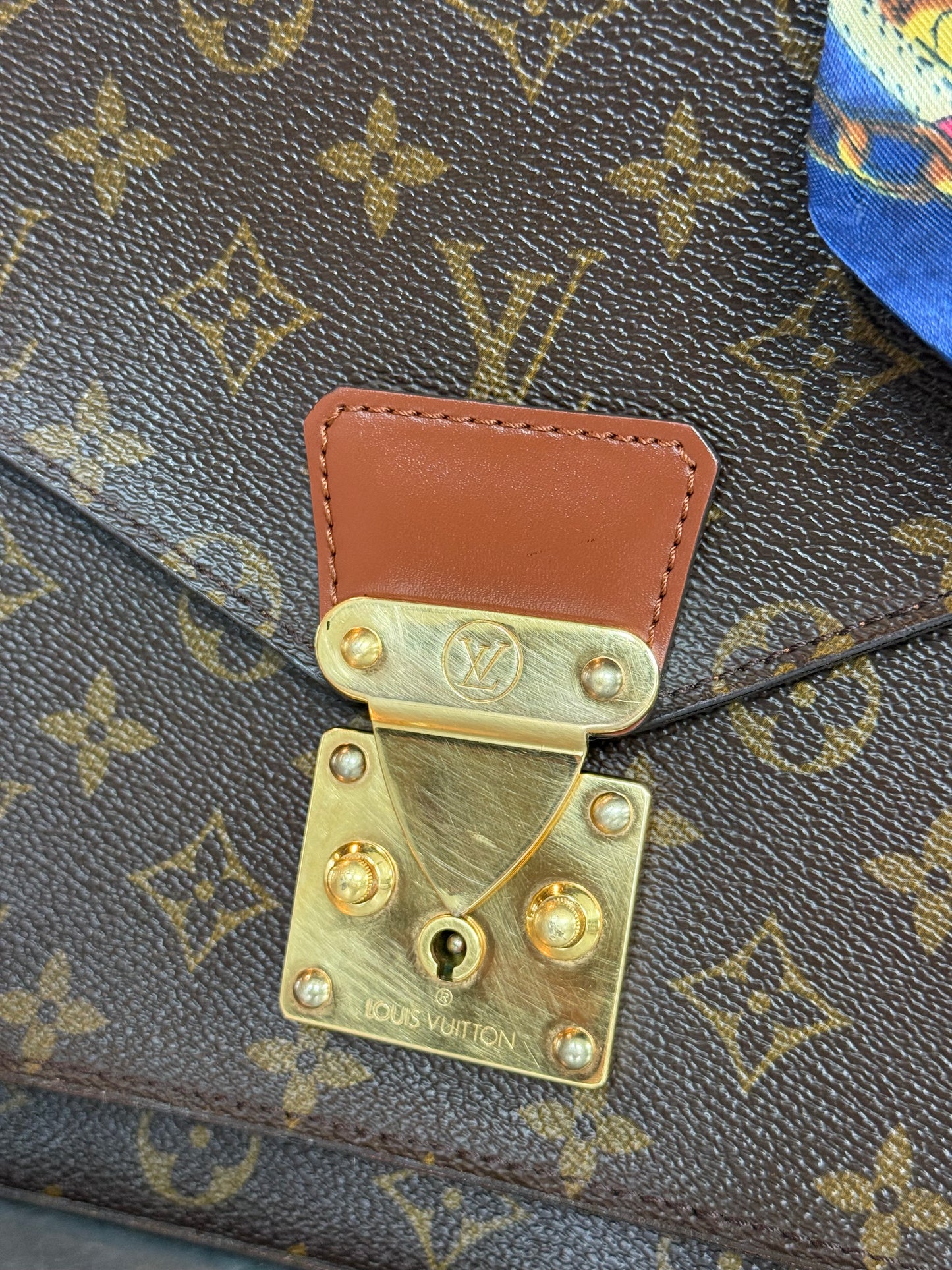 Pre-owned Authentic Louis Vuitton Monceau 28 Monogram Shoulder / Crossbody Bag
