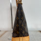 Pre-owned Authentic Louis Vuitton Lockit PM Monogram Handbag