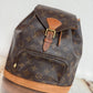 Pre-owned Authentic Louis Vuitton Montsouris MM Monogram Backpack