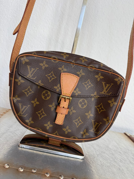 Pre-owned Authentic Louis Vuitton Jeune Fille PM Monogram Crossbody Bag