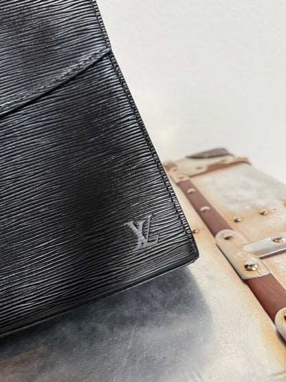 Pre-owned Authentic Louis Vuitton Malesherbes Epi handbag
