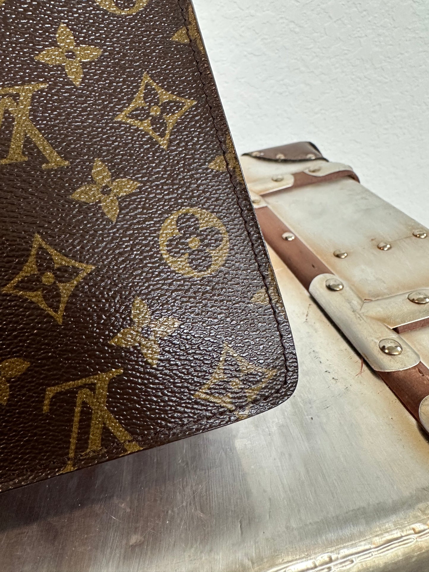 Pre-owned Authentic Louis Vuitton Monceau Monogram Shoulder / Crossbody Bag