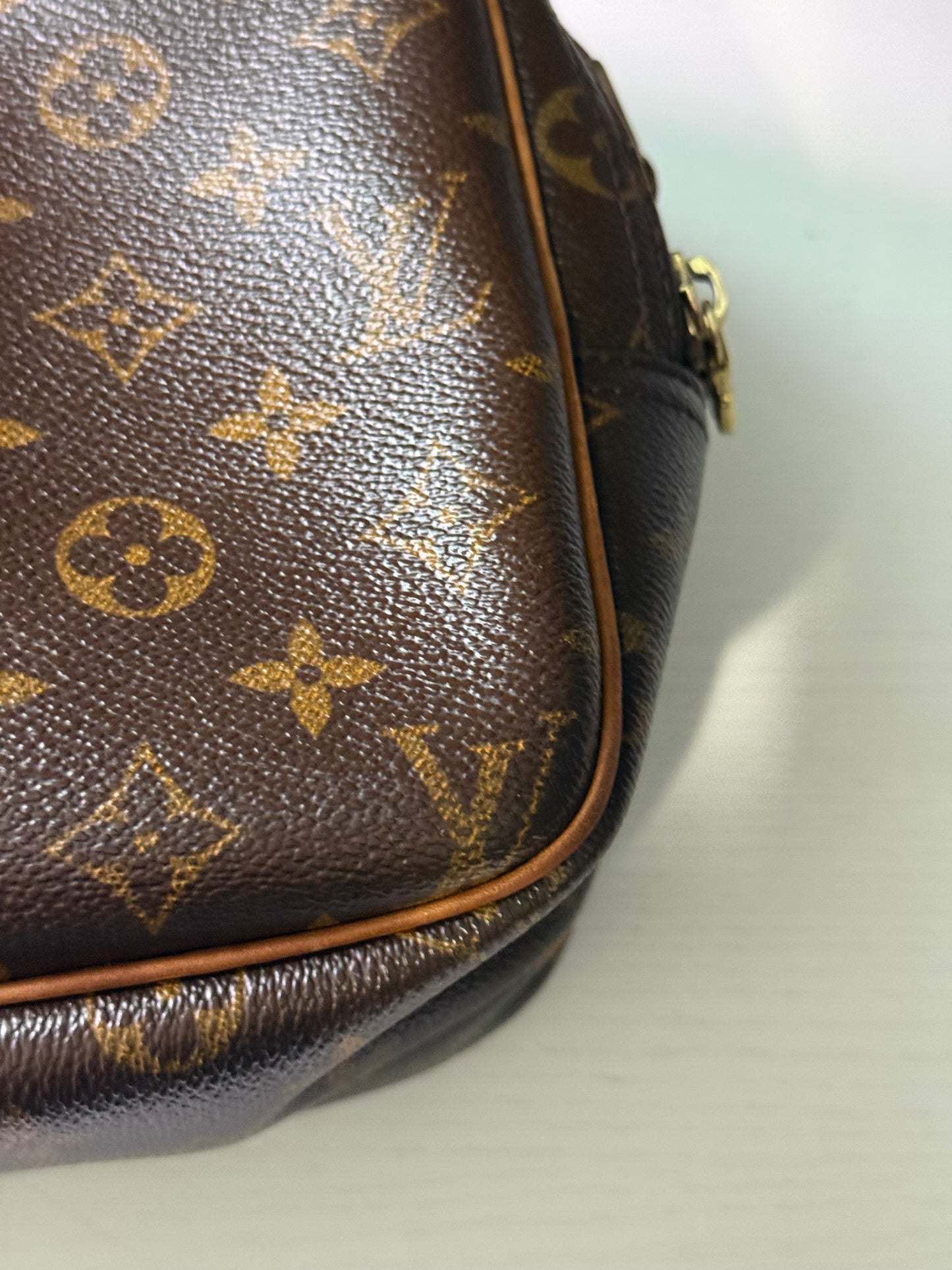 Pre-owned Authentic Louis Vuitton Reporter PM Monogram Shoulder / Crossbody Bag