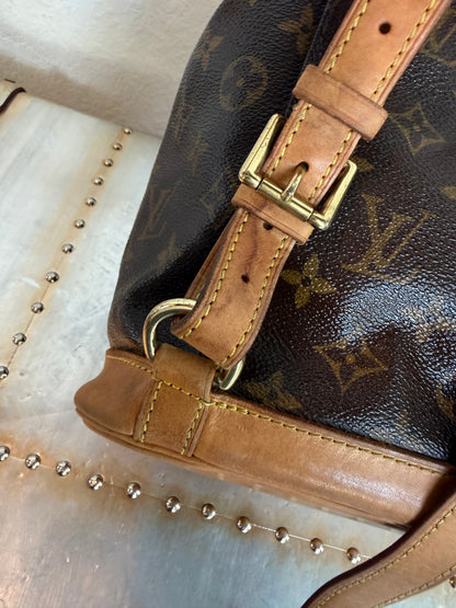 Pre-owned Authentic Louis Vuitton Montsouris MM Monogram Backpack
