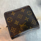 Pre-owned Authentic Louis Vuitton Monogram Compact Zip Wallet