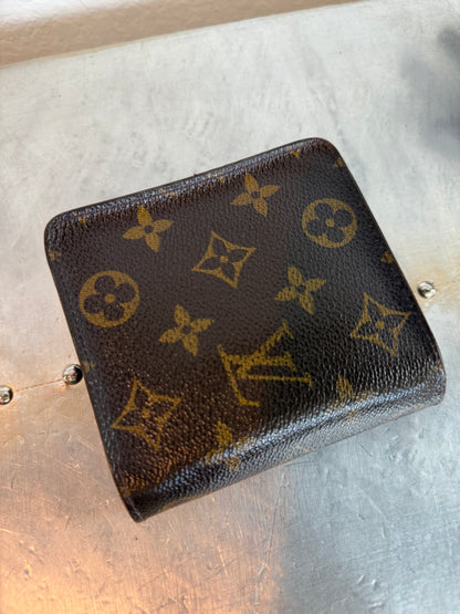 Pre-owned Authentic Louis Vuitton Monogram Compact Zip Wallet