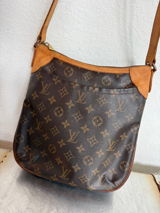 Pre-owned Authentic Louis Vuitton Odeon PM Monogram Shoulder / Crossbody Bag