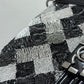Pre-owned Authentic CHANEL Boy Medium Flap RARE Patent Sequin Shoulder Bag