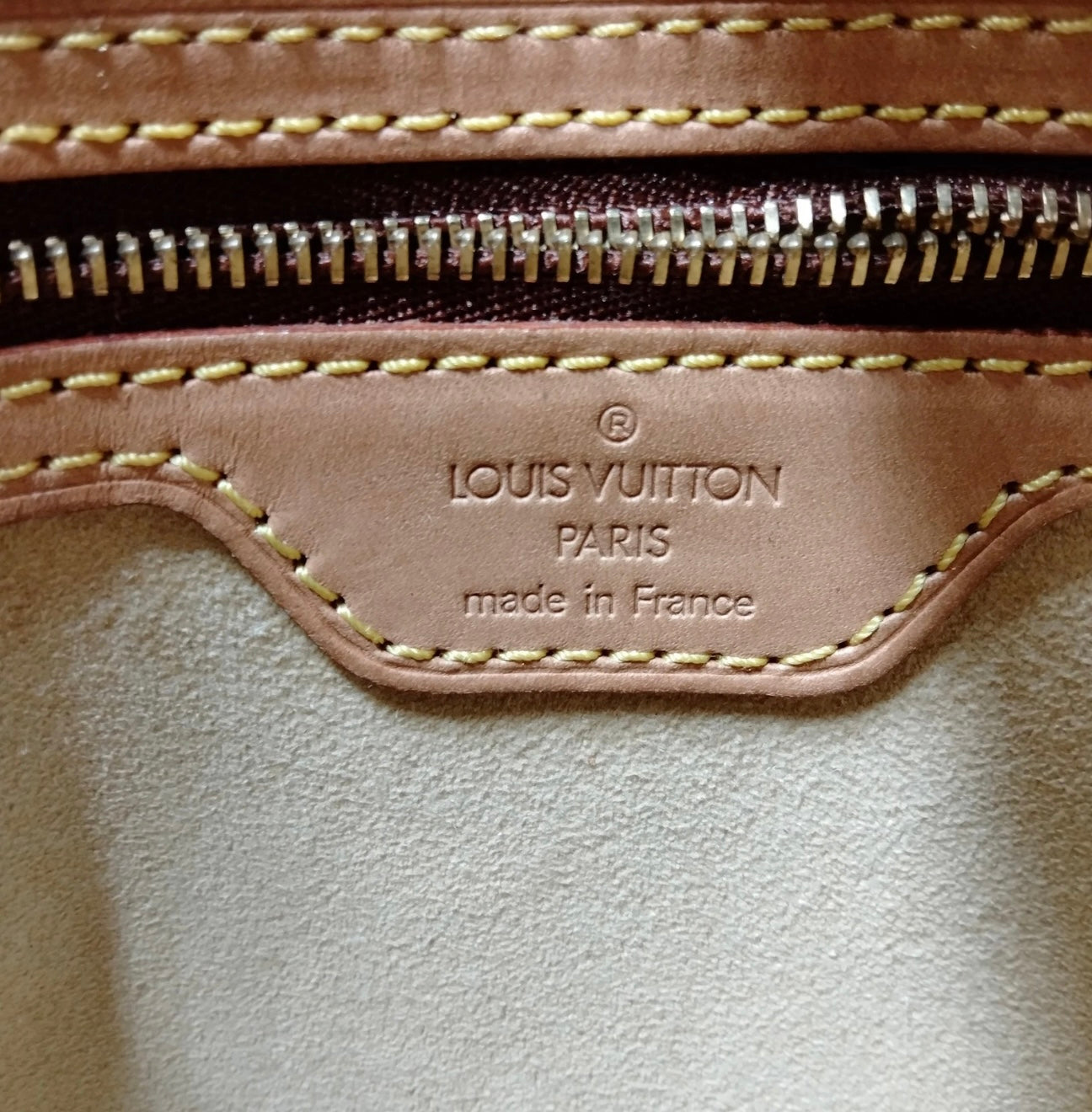 Pre-owned Authentic Louis Vuitton Looping GM Monogram Shoulder Bag