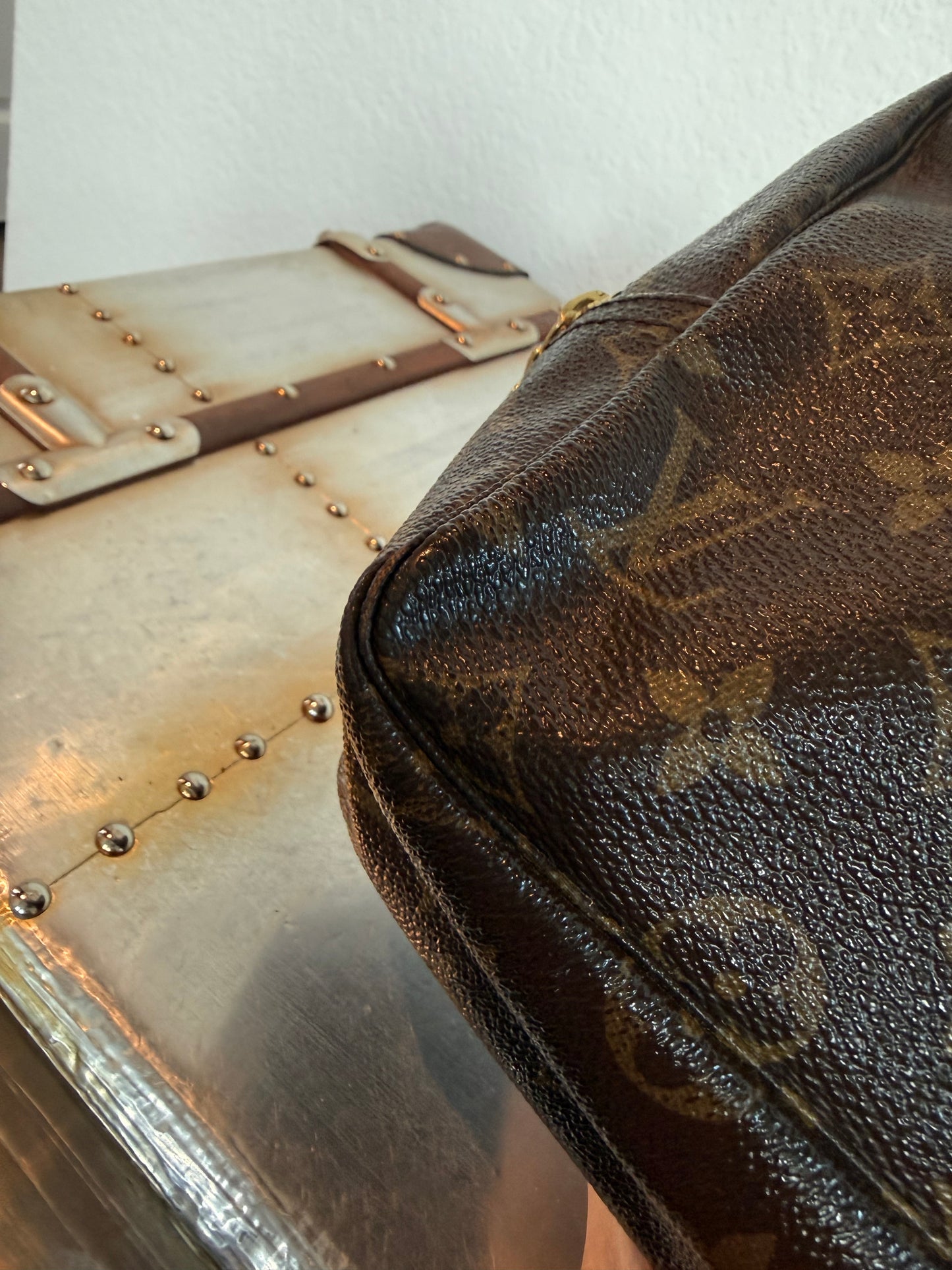 Pre-owned Authentic LOUIS VUITTON Trousse De Toilette 28 Pouch