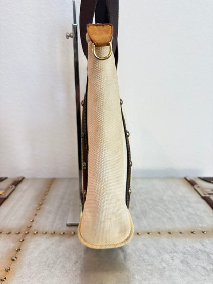Pre-owned Louis Vuitton Antigua Cabas MM Canvas Shoulder Tote Bag