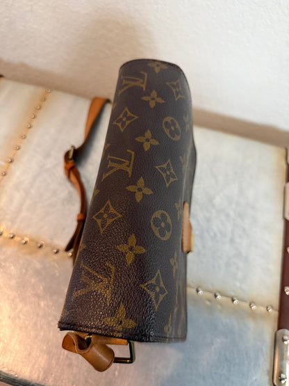 Pre-owned Louis Vuitton Cartouchiere MM Monogram Shoulder / Crossbody Bag
