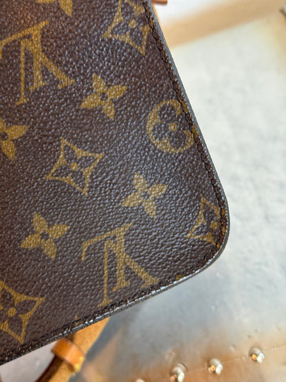 Pre-owned Louis Vuitton Cartouchiere GM Monogram Shoulder / Crossbody Bag