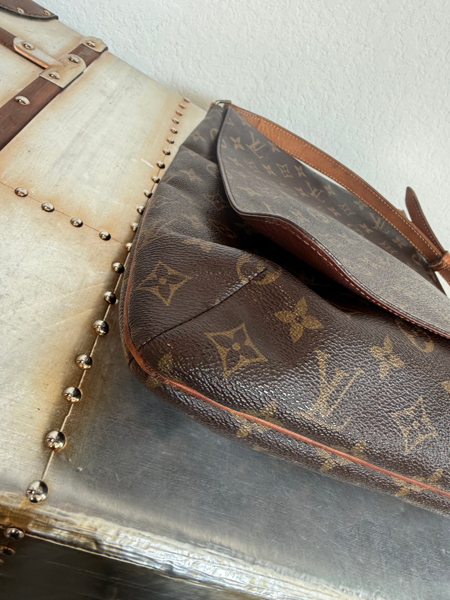 Pre-owned Authentic Louis Vuitton Musette Salsa GM Monogram Shoulder / Crossbody Bag