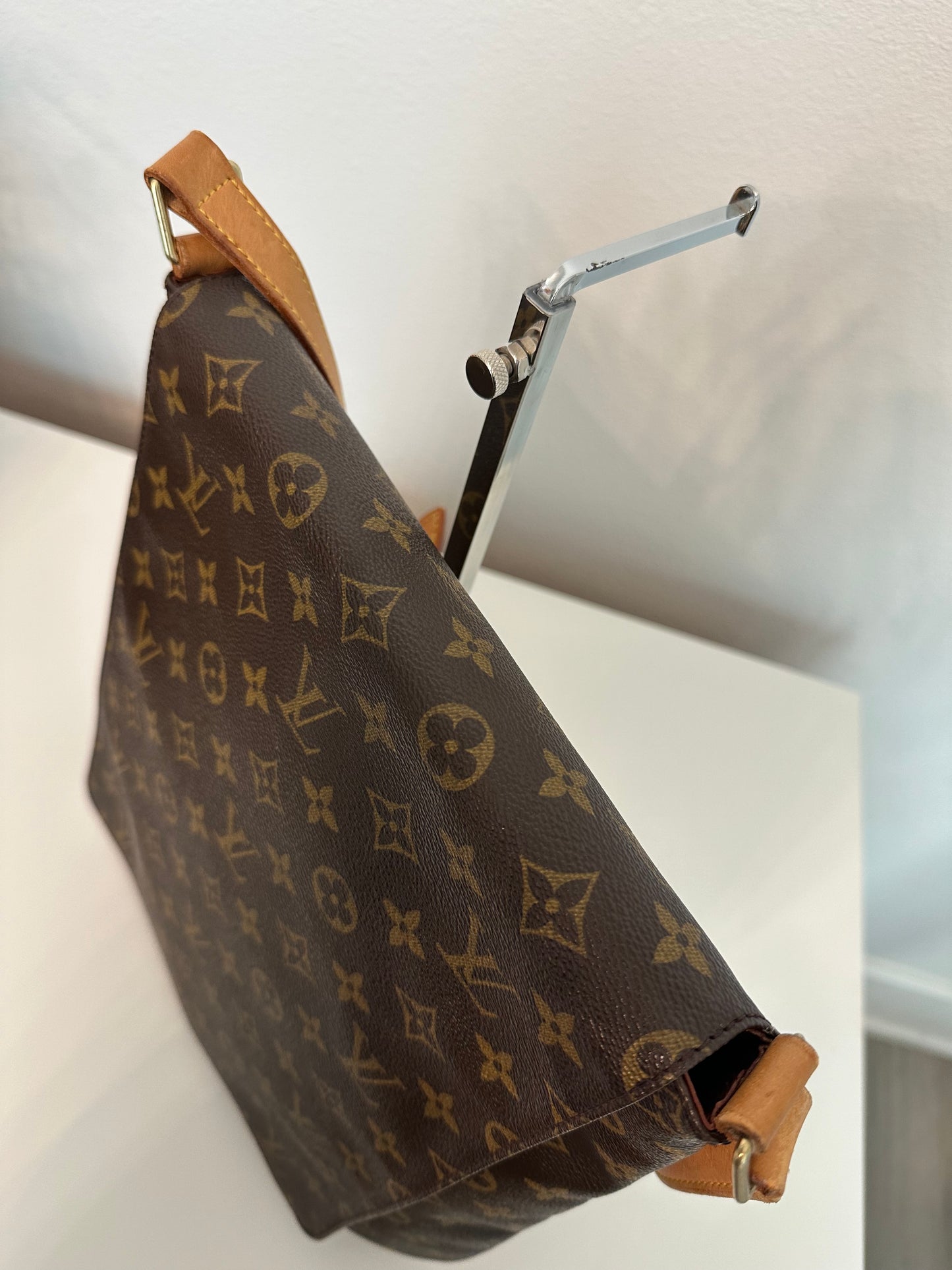 Pre-owned Authentic Louis Vuitton Musette Salsa GM Monogram Shoulder / Crossbody Bag