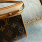 Pre-owned Authentic Louis Vuitton Pochette Twin MM Monogram Shoulder Bag
