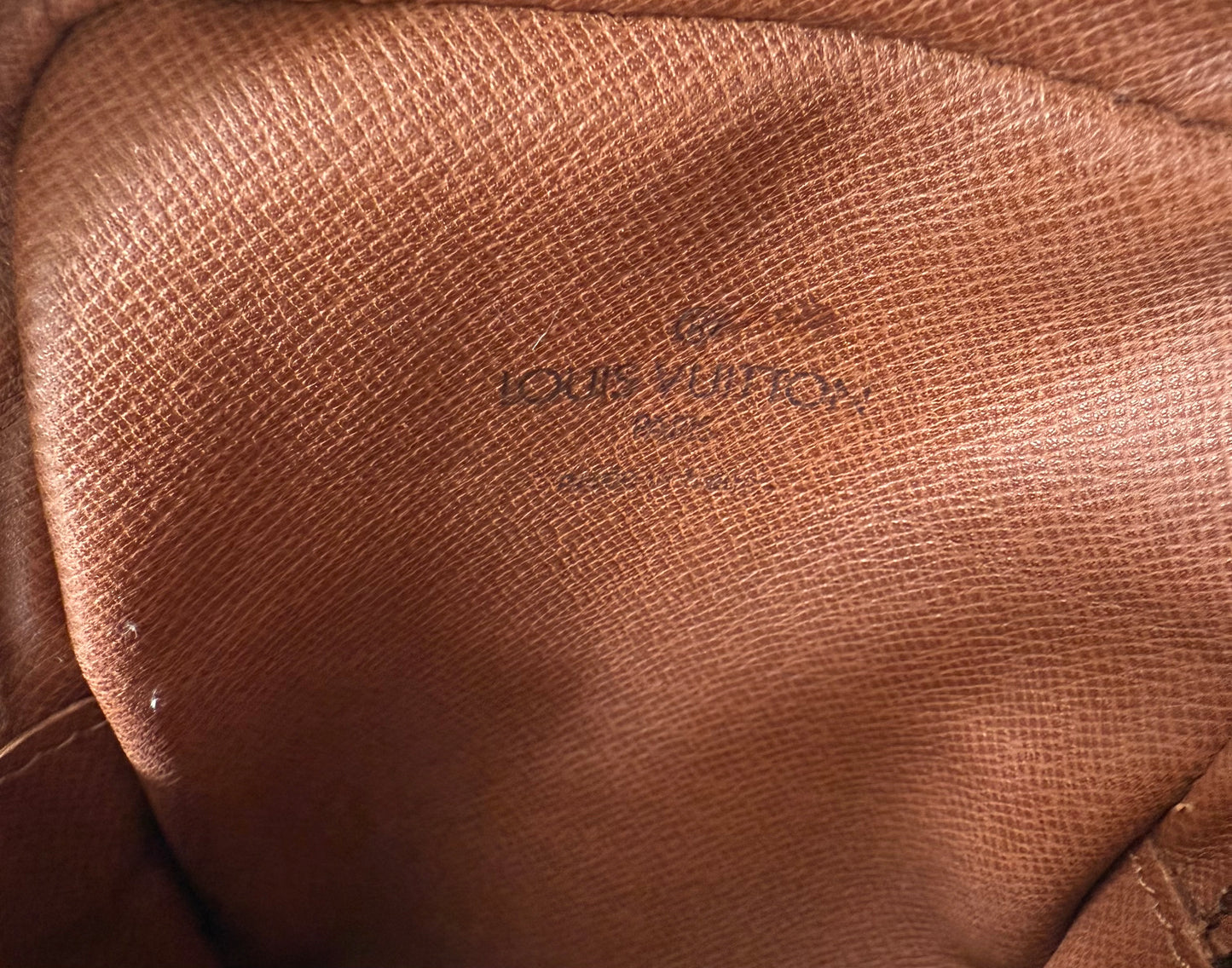 Pre-owned Louis Vuitton Mini Danube Monogram Crossbody Bag