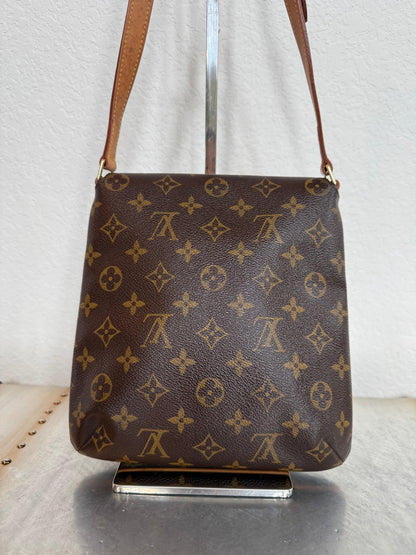 Pre-owned Authentic Louis Vuitton Musette Salsa Short Strap Monogram Shoulder Bag