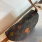 Pre-owned Authentic Louis Vuitton Saint Cloud PM Monogram Shoulder / Crossbody Bag