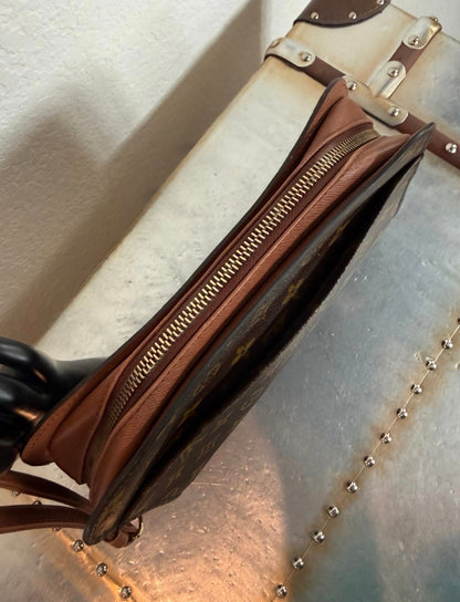 Pre-owned Authentic Louis Vuitton Monogram Orsay Clutch Handbag