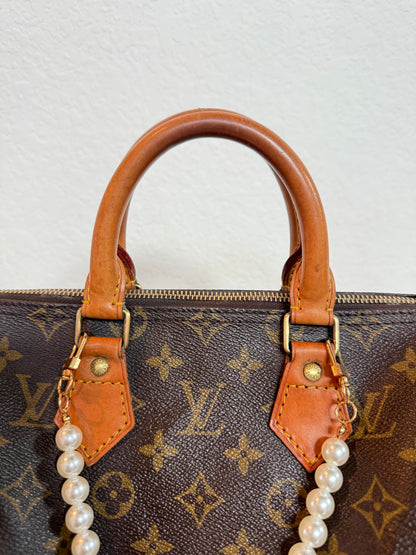 Pre-owned Authentic Louis Vuitton Speedy 25 Monogram Handbag