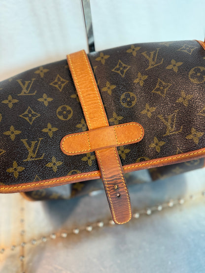 Pre-owned Authentic Louis Vuitton Marne Monogram Shoulder / Crossbody Bag
