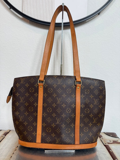 Pre-owned Authentic Louis Vuitton Babylone Monogram Tote Bag