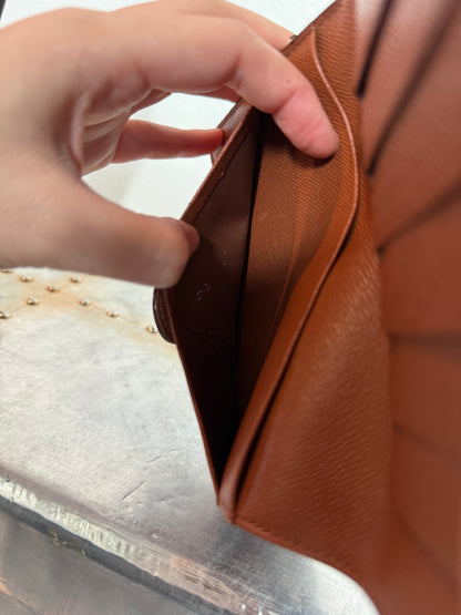 Pre-owned Authentic Louis Vuitton Porte Papier Monogram Zip Wallet