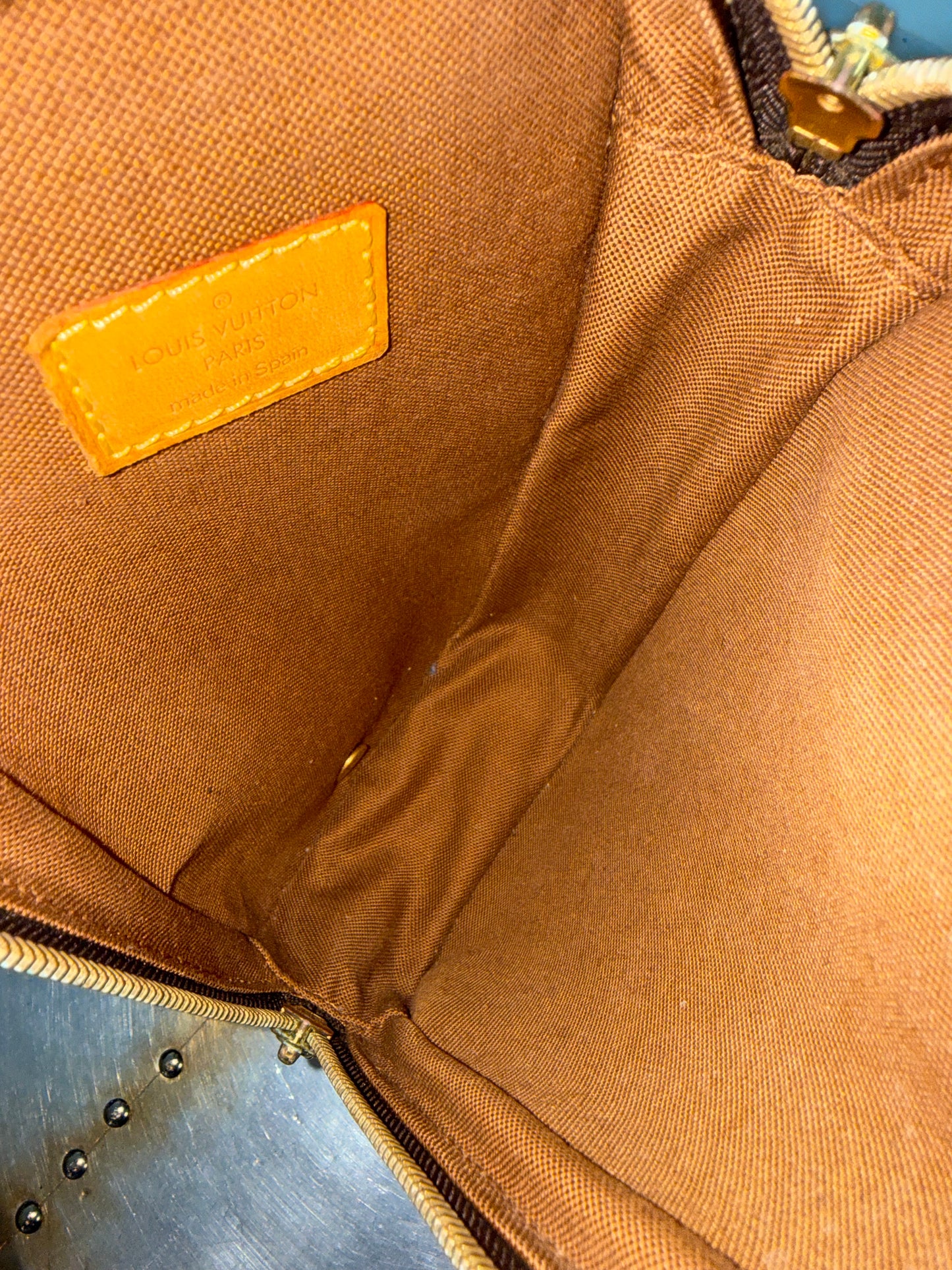 Pre-owned Authentic Louis Vuitton Pochette Gange Monogram Bum Bag