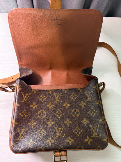 Pre-owned Louis Vuitton Cartouchiere GM Monogram Shoulder / Crossbody Bag