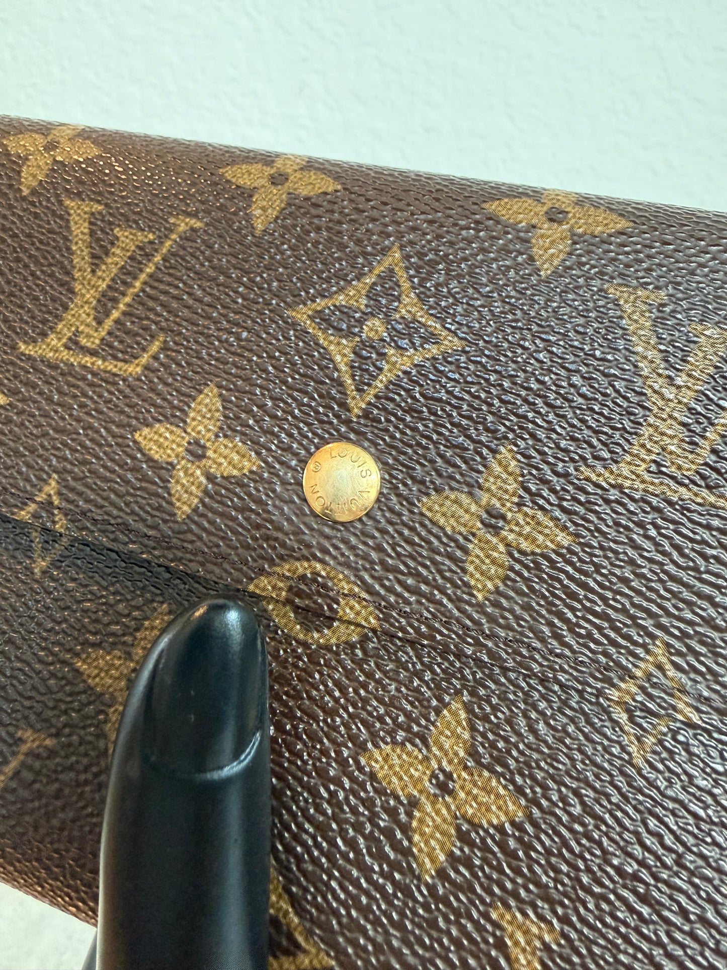 Pre-owned Authentic Louis Vuitton Portefeuille  International Monogram Wallet