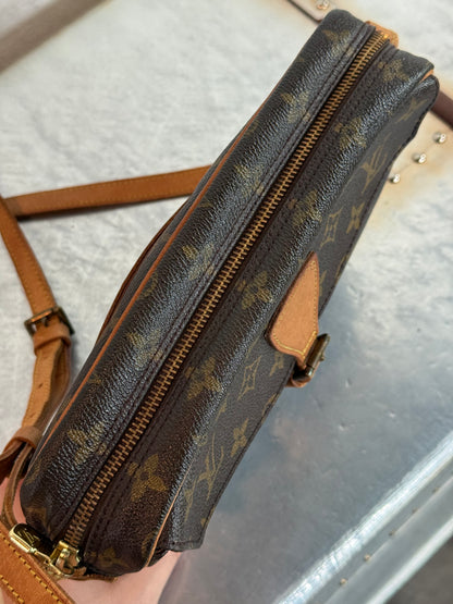 Pre-owned Authentic Louis Vuitton Jeune Fille MM Monogram Crossbody Bag