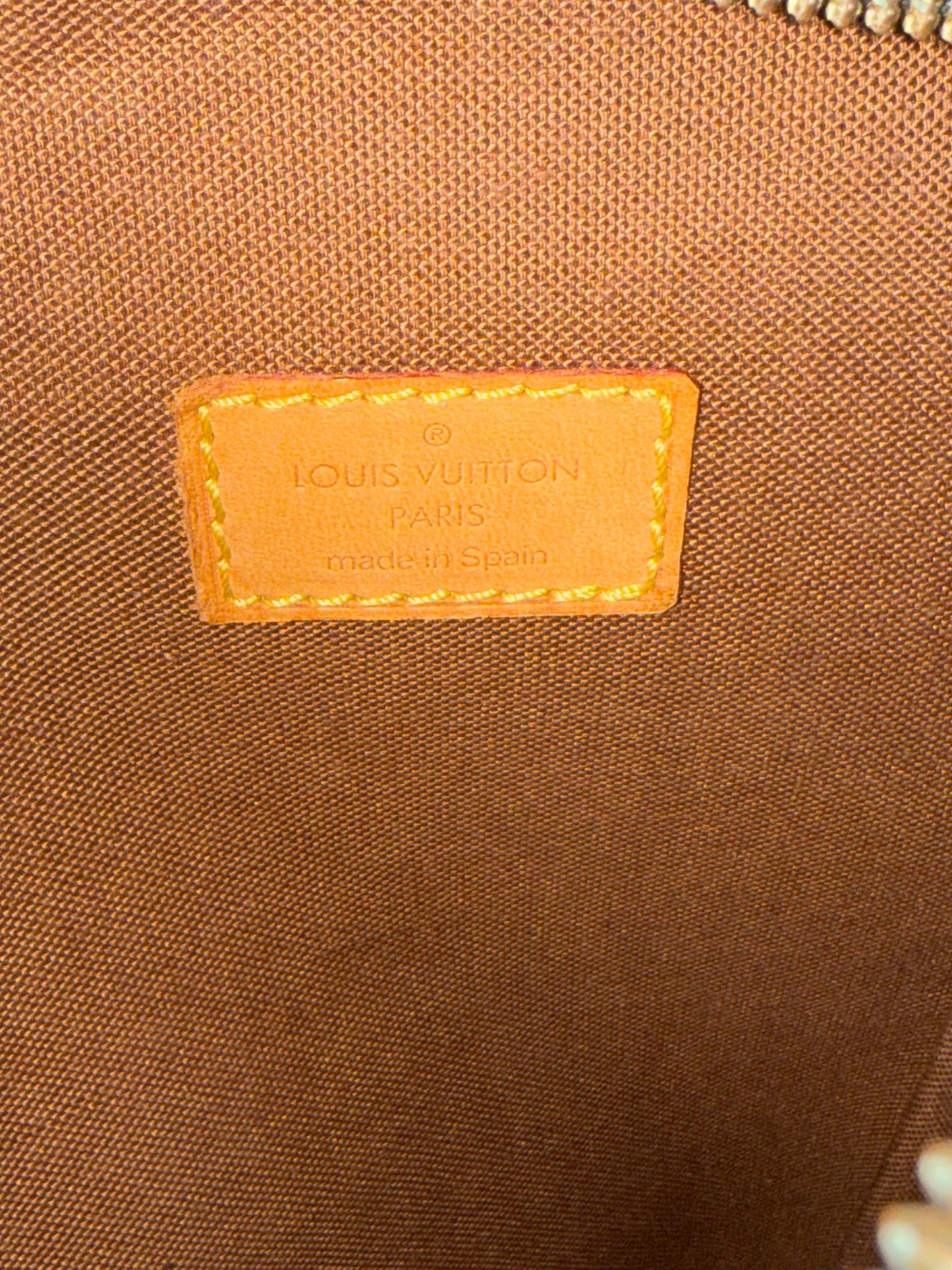 Pre-owned Authentic Louis Vuitton Pochette Gange Monogram Bum Bag