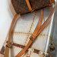 Pre-owned Authentic Louis Vuitton Monogram Saumur 35 Crossbody Bag